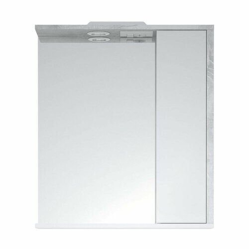 Зеркальный шкаф (75х74) Corozo Лорена 55 SD-00000926