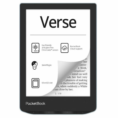 PocketBook Электронная книга PocketBook 629 Verse Bright Blue PB629-2-WW 18290₽