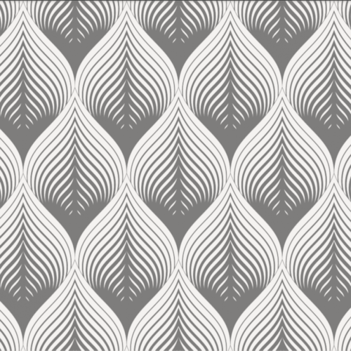 Изображение товара Самоклеящаяся антивандальная пленка для декора мебели и кухонных фартуков. "Узор серый вензель" (155х60 см.