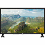 Телевизор BQ 24S06B Black (РФ). 24, 61 см, 1366х768, 180 cd/m2±10%, 3000:1, DVB-C/T/T2, 2 HDMI, 2 USB, Wi-Fi, звук 2x3 Вт, Smart TV, ОС Android 11 + B - изображение