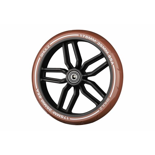 Колесо для самоката Shulz 175 мм коричневый колесо для самоката reaction 175 мм черный