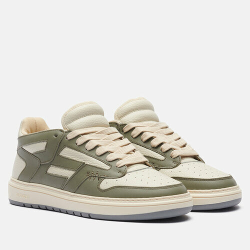 Кроссовки Represent Clo Reptor Low, натуральная кожа, размер 40, зеленый