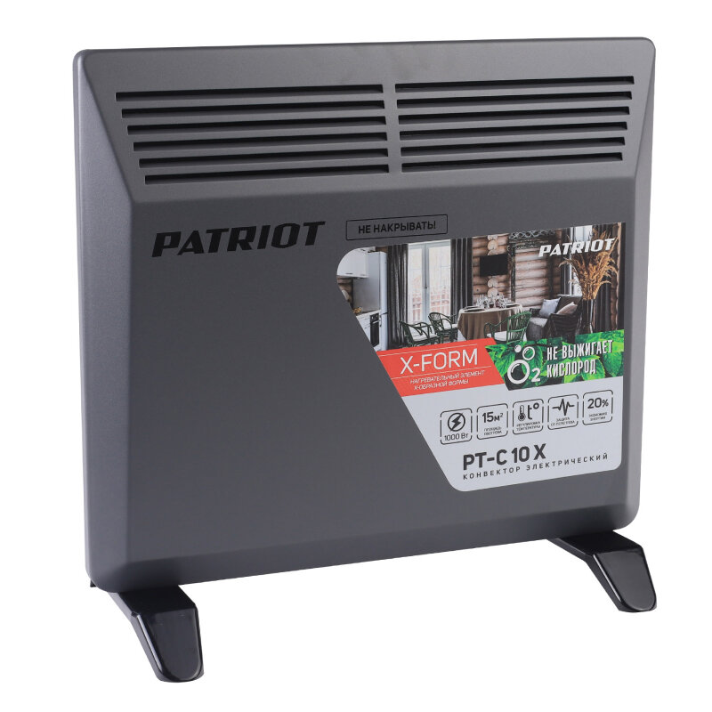 Конвектор электрический PATRIOT PTC 10 X арт. 633307302