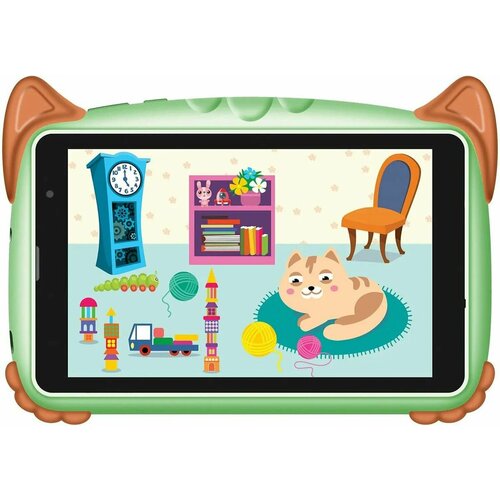 Детский планшет SunWind Kids 8280C 8, 2GB, 32GB, 3G, LTE, Android 12 мятный(Б/У)