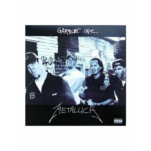 виниловая пластинка universal music metallica garage inc Виниловая пластинка Metallica, Garage Inc. (0600753329597)