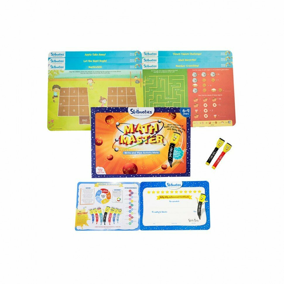 Набор развивающих игр Skillmatics Математический гений - фото №11