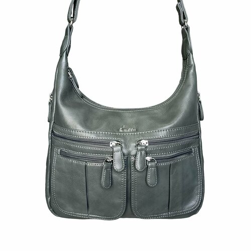 фото Сумка мессенджер sassa, зеленый