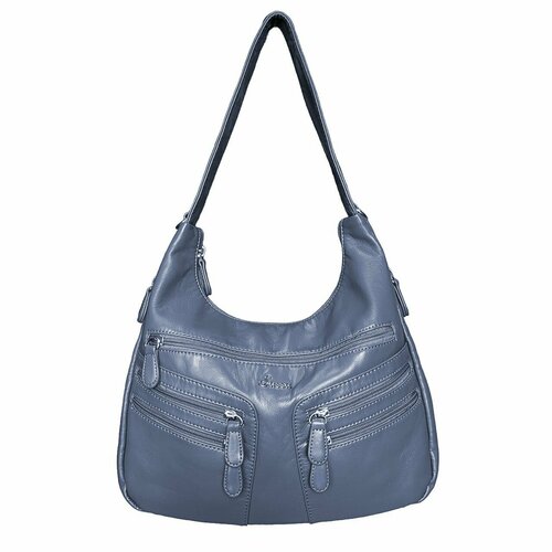 фото Сумка хобо sassa, синий