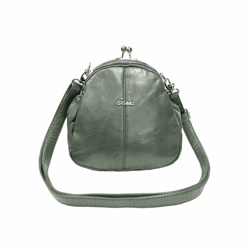 фото Сумка мессенджер sassa, зеленый