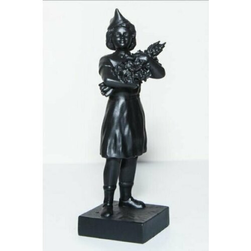 Каслинское чугунное литьё; Статуэтка винтажная 