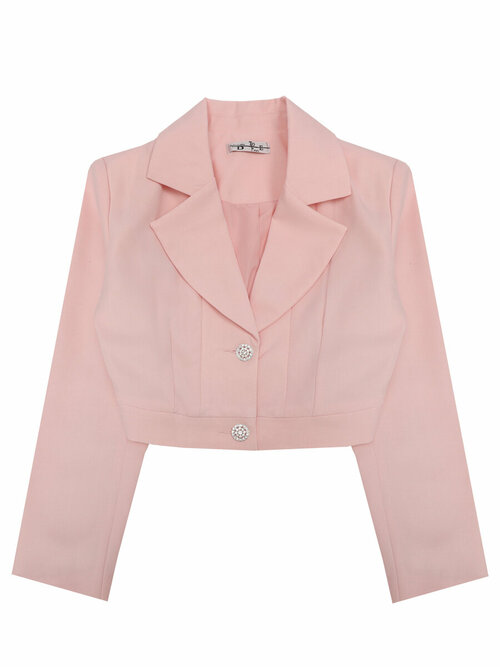 Пиджак to be too, размер 140, розовый