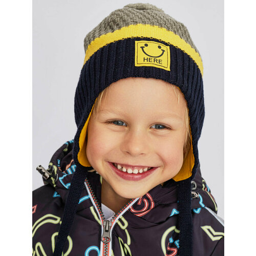 фото Шапка noble people, размер 50-52, синий