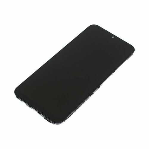 Дисплей для Samsung A146 Galaxy A14 5G (в сборе с тачскрином) (широкий коннектор) в рамке, черный, AAA
