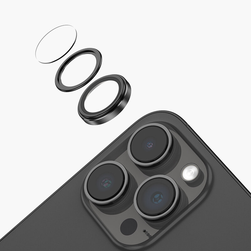 Keephone Camera Lens for iPhone 13 Pro / Pro Max / Защитное стекло для камеры на iPhone 13 Pro / Pro Max / Золотой — фото 1
