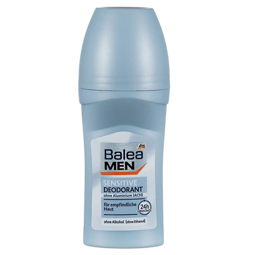 Дезодорант-антиперспирант шариковый для чувствительной кожи Balea MEN Sensitive 50мл Германия 580₽