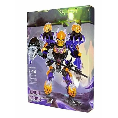 Конструктор BIONIOLE Онуа и Терак-Объединение Земли 612-3 ! конструктор ksz bionicle 611 2 онуа объединитель земли