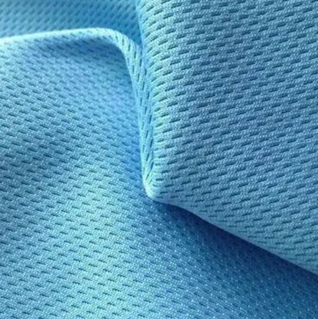 крупным планом ткани для спортивной одежды, эластичный материал