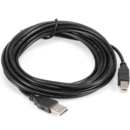 Кабель USB2.0 Am-Bm ExeGate EX-CC-USB2-AMBM-5 - 5 метров чёрный