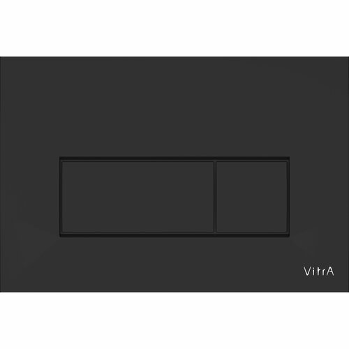 Клавиша смыва двойная VITRA Root Square пластик цвет черный матовый 740-2311 3729₽