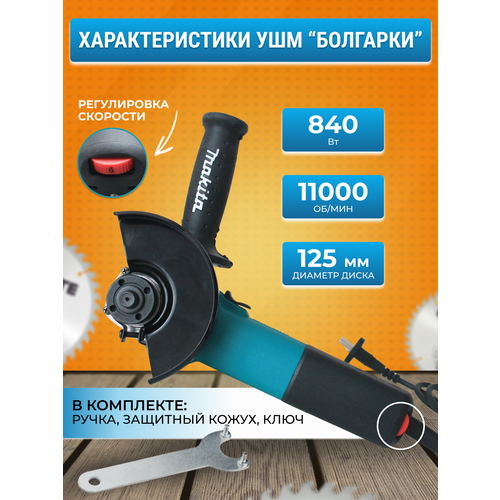 Болгарка 840вт 650000₽