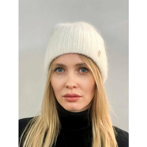 фото Шапка , размер onesize, белый нет бренда