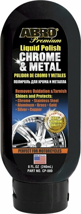 Полироль Для Хрома Металла ABRO CP880