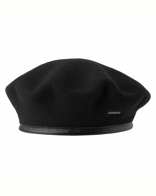 Берет KANGOL Берет Kangol Monty Beret Wool 0248HT (BK001 Black, S), размер S, черный
