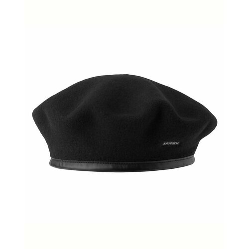 фото Берет kangol берет kangol monty beret wool 0248ht (bk001 black, s), размер s, черный