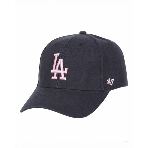 Бейсболка с изогнутым козырьком '47 Brand MVP Los Angeles Dodgers Navy Pink