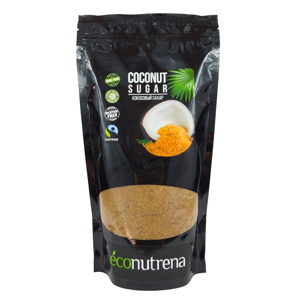 Кокосовый сахар, органический Econutrena 500 г