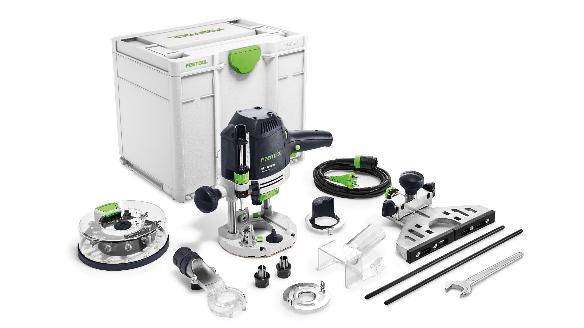 Вертикальный фрезер Festool OF 1400 EBQ-Plus + набор фрез