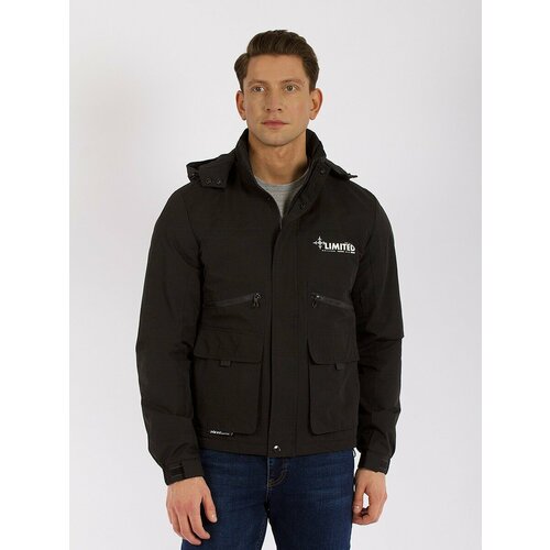 Ветровка , размер XL, черный