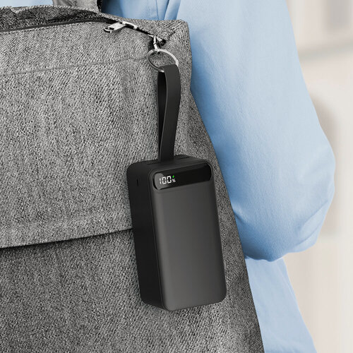 Изображение товара Внешний аккумулятор NRG V2 40000 mAh, 22.5 Вт (QC, PD, AFC, FCP, SCP, MTK PE), Deppa 33640-OZ/ Без заводской упаковки