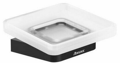 Аксессуар для ванной Ravak TD 200.20 черный (X07P556) Держатель с мыльницей