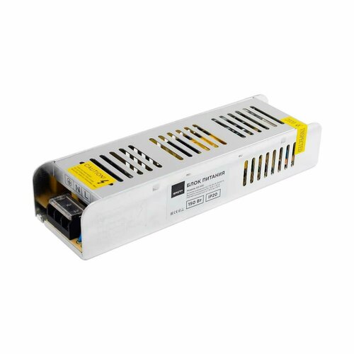 Блок питания Apeyron 24V 150W IP20 6,3A 03-100 блок питания apeyron 24v 72w ip20 3a 03 98