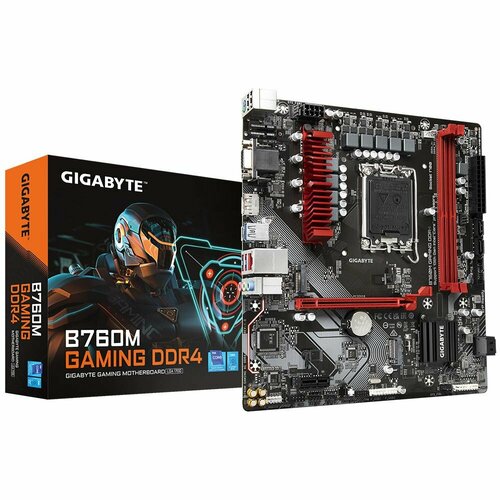 Материнская плата Gigabyte B760M GAMING DDR4 Socket 1700 Intel B760 mATX 1804000₽