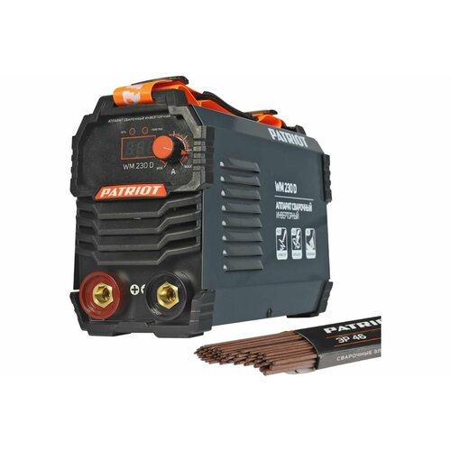 Сварочный инверторный аппарат PATRIOT WM230D подарок на день рождения мужчине любимому папе дедушке парню 849000₽