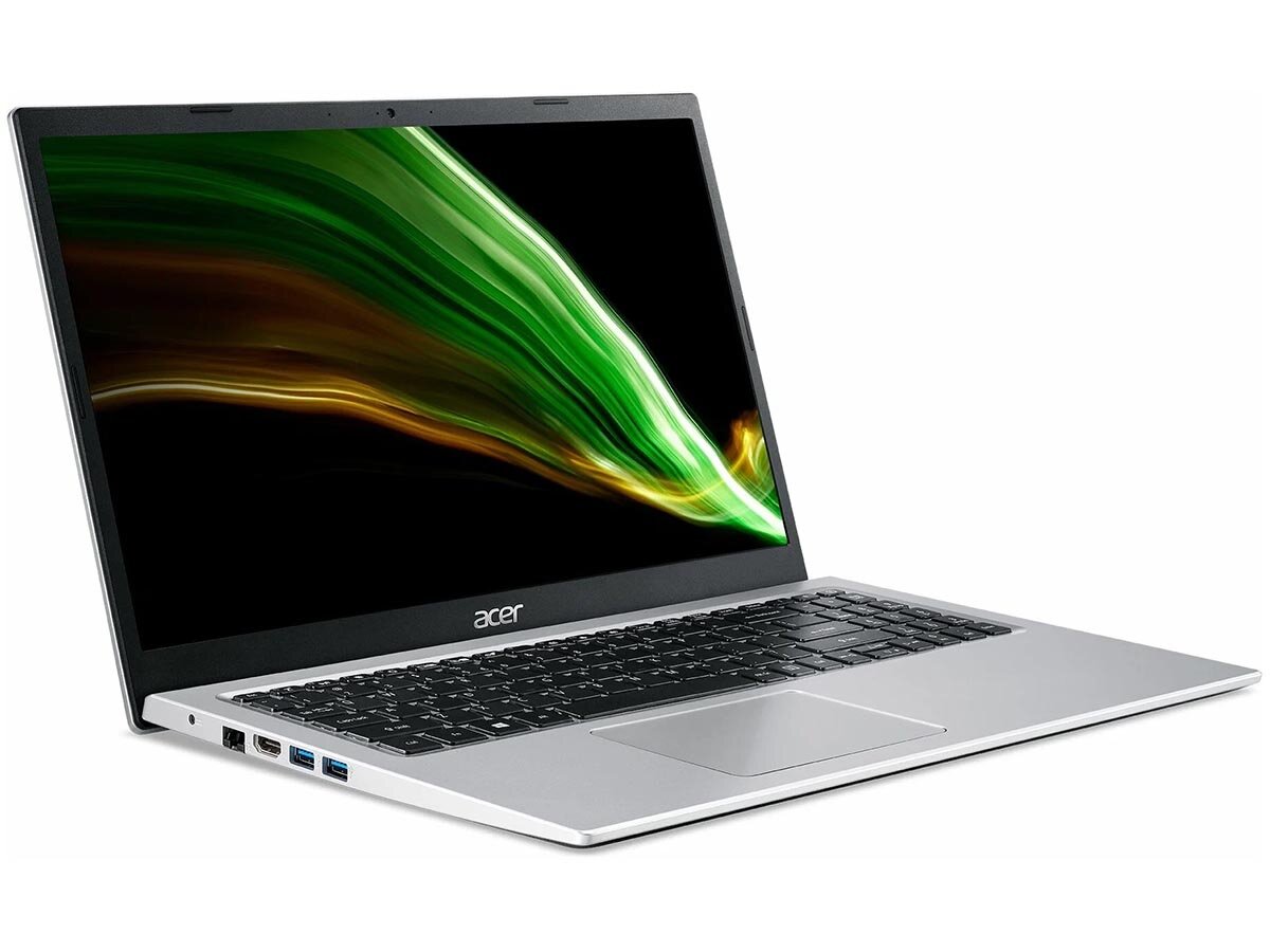 Ноутбук Acer Aspire 3 A315-58-35HF NX ADDER015 (156" Core i3 1115G4 8Gb/ SSD 256Gb UHD Graphics) Серебристый