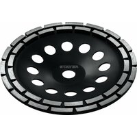 Алмазные шлифовальные чашки STAYER DIAMOND - качество, проверенное временем.Преимущества;
Высота алмазных сегментов 5 мм обеспечивает продолжительный рабочий  ...