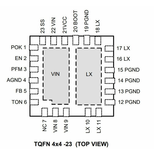 Микросхема APW8713EQBI-TRG