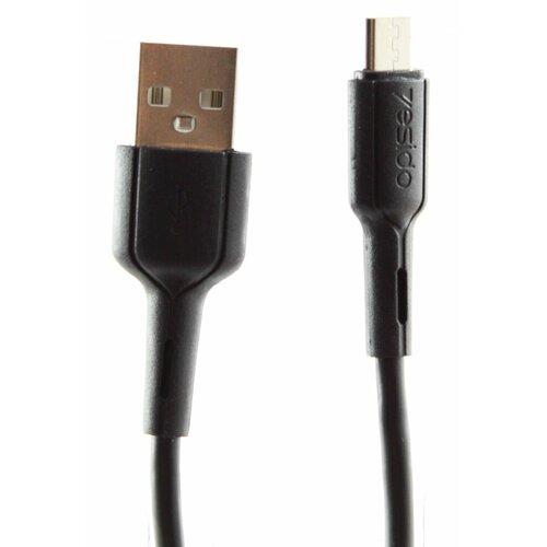 Кабель micro USB Yesido CA42, 2A, Черный, 1 м.