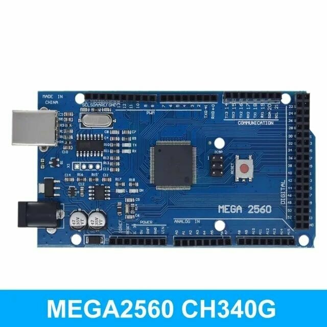 Контроллер Arduino Mega 2560 CH340G/ATmega2560 (без USB провода)