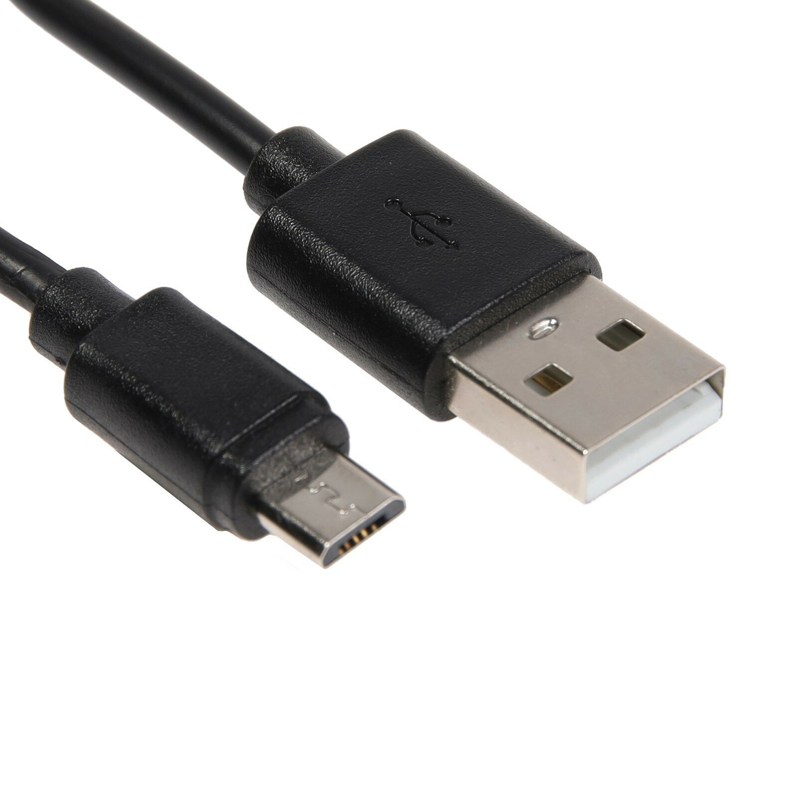 Кабель OXION microUSB - USB 1 м черный