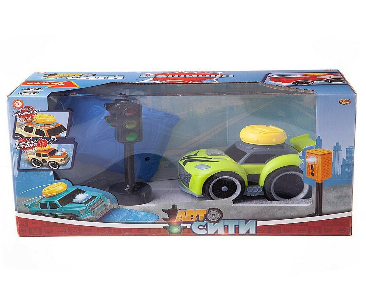 Гоночная машина ABtoys ABtoys АвтоСити C-00419, 30.5 см, зеленый