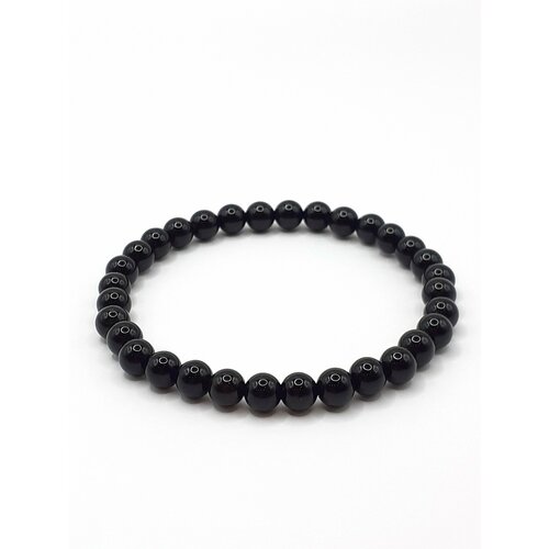 фото Браслет, 1 шт., размер 17 см, диаметр 5.5 см, черный нет