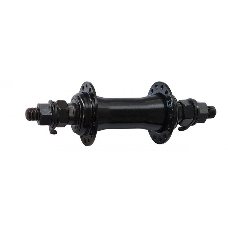 Втулка передняя MY стальная 28H OLD:100мм чёрный