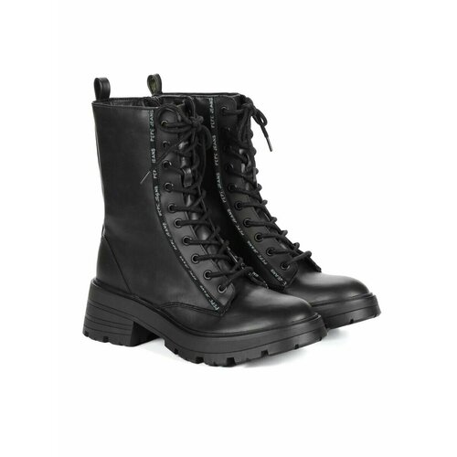 фото Ботинки pepe jeans, размер 38 eu, черный