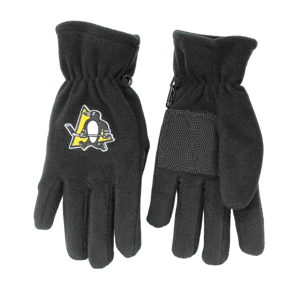 Перчатки VENTIS Sport муж. с логотипом Pittsburgh Penguins