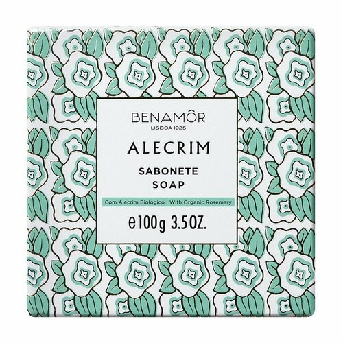 Освежающее парфюмированное мыло с розмарином Benamor Alecrim Purifying Perfume Soap