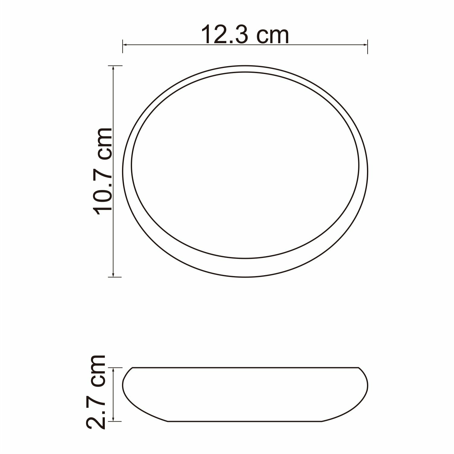 Мыльница WasserKraft Dinkel K-4600 белый - фото №6